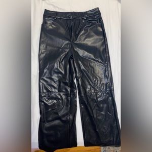 Faux Leather Pants